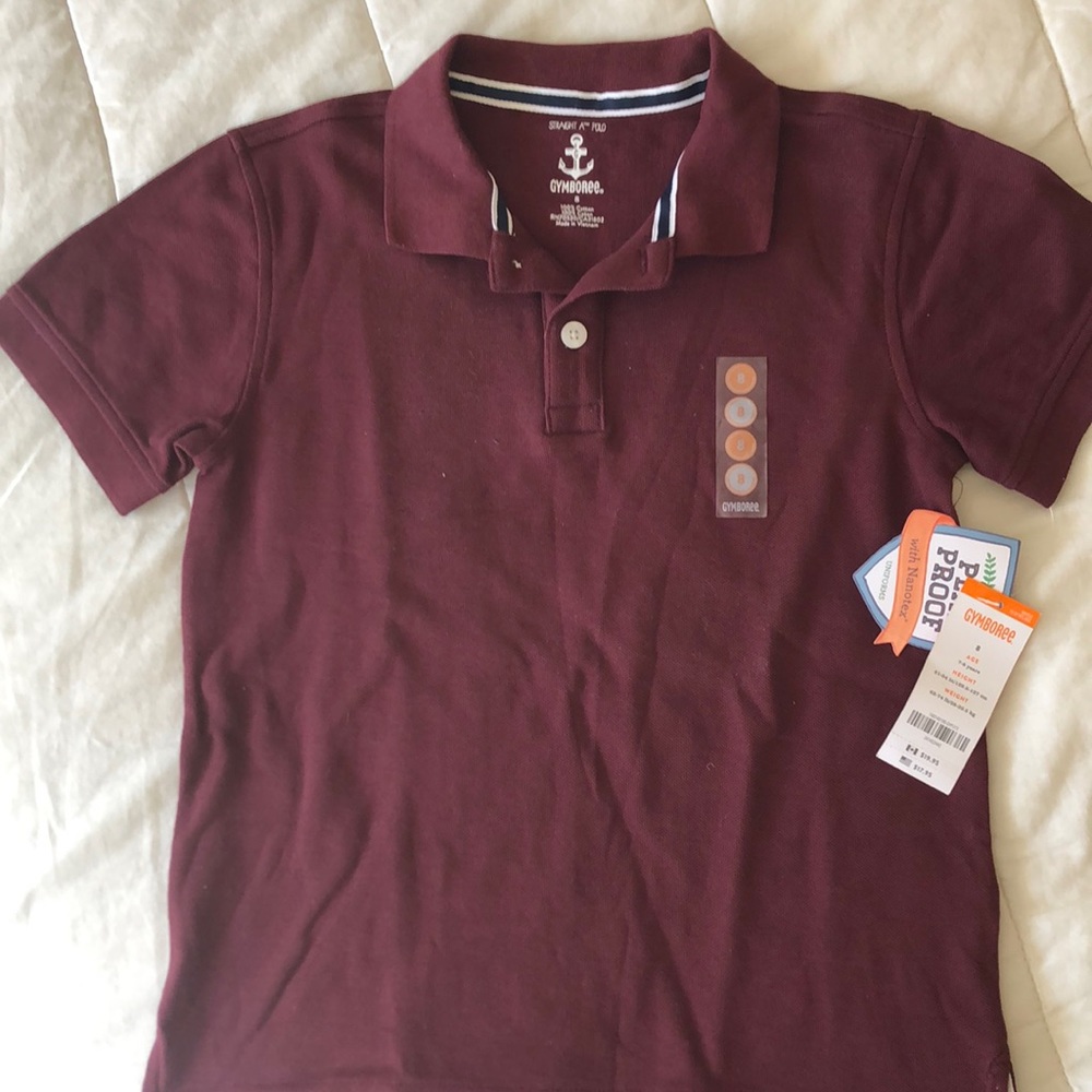 Boys polo shirt. Size 8